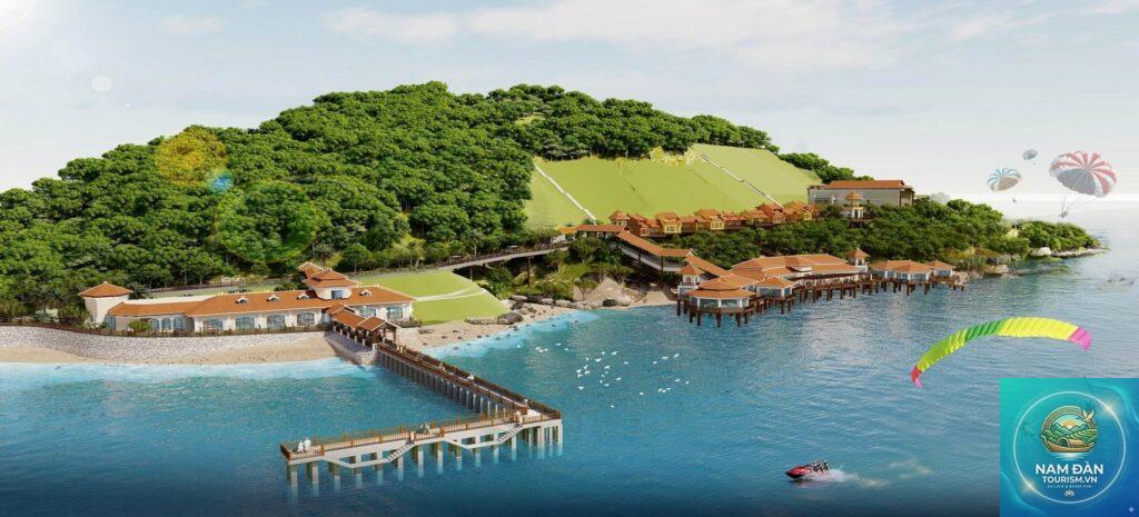 đi cano đảo hòn ngư nghệ an
