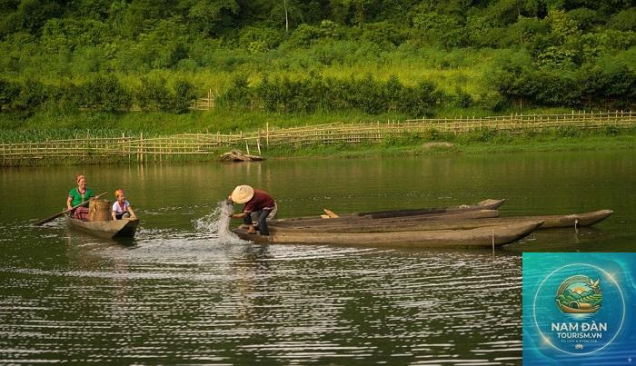 đi thuyền sông giăng pù mát - Hình 2