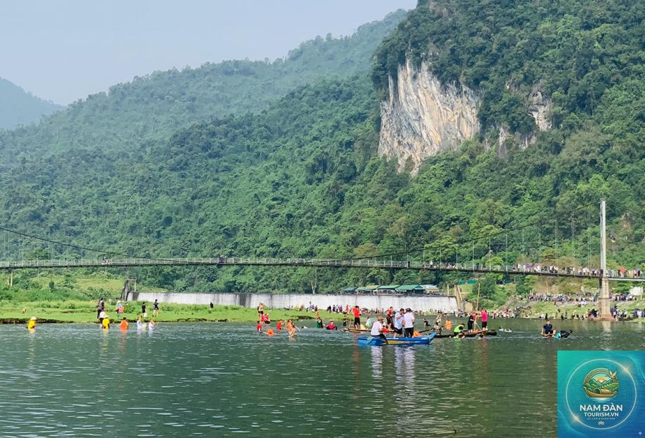 đi thuyền sông giăng pù mát - Hình 5
