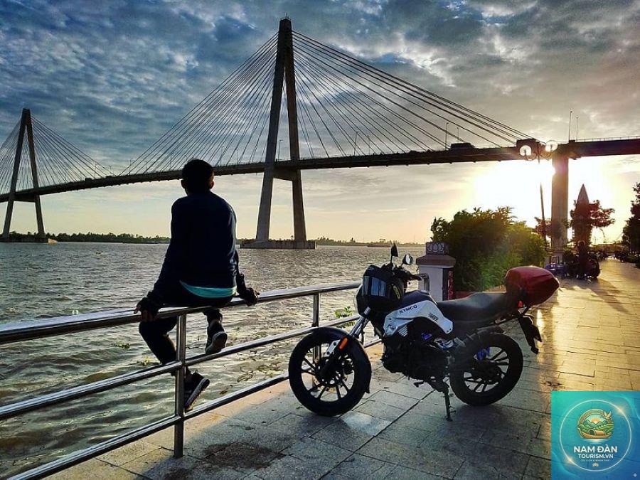 du lịch bến tre bằng xe máy