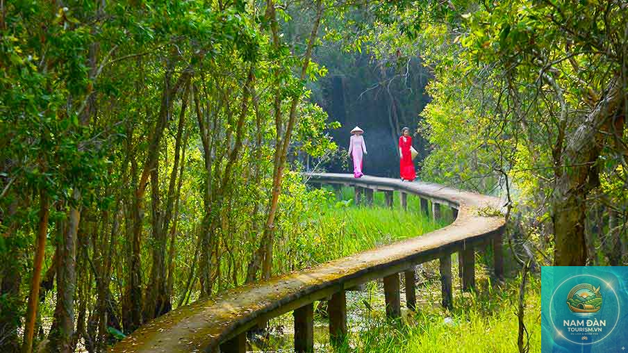 du lịch sinh thái long an