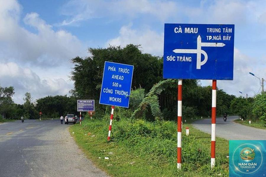 đường đi cà mau