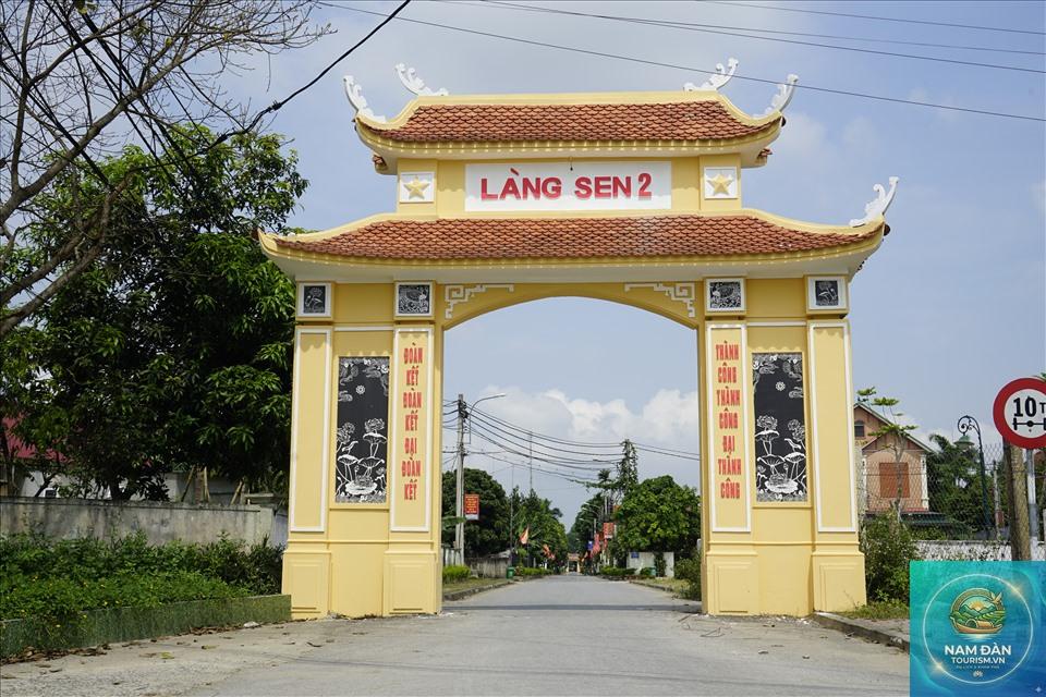 đường đi làng sen nam đàn - Hình 2