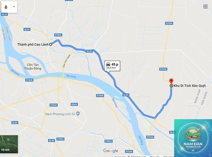 đường vào xẻo quýt