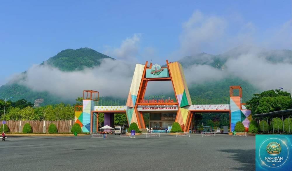 khu du lịch lâm viên núi cấm - Hình 2