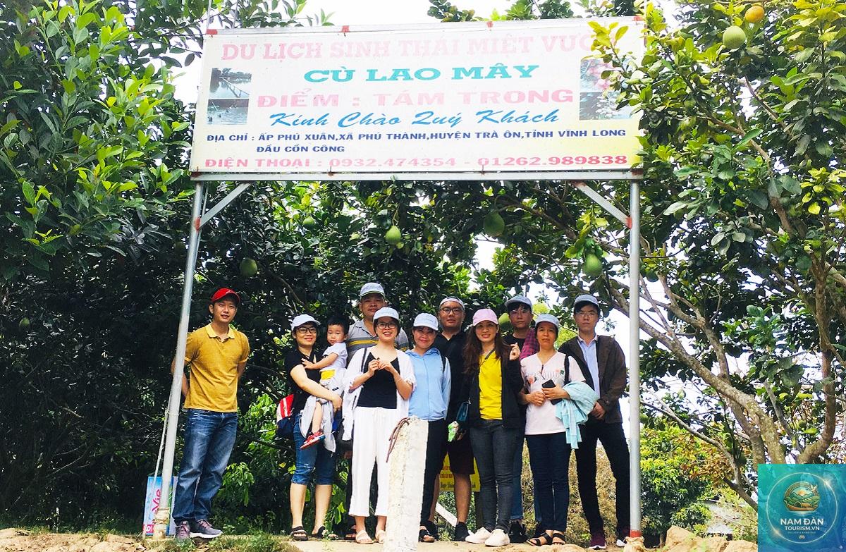 khu du lịch sinh thái cù lao mây - Hình 3
