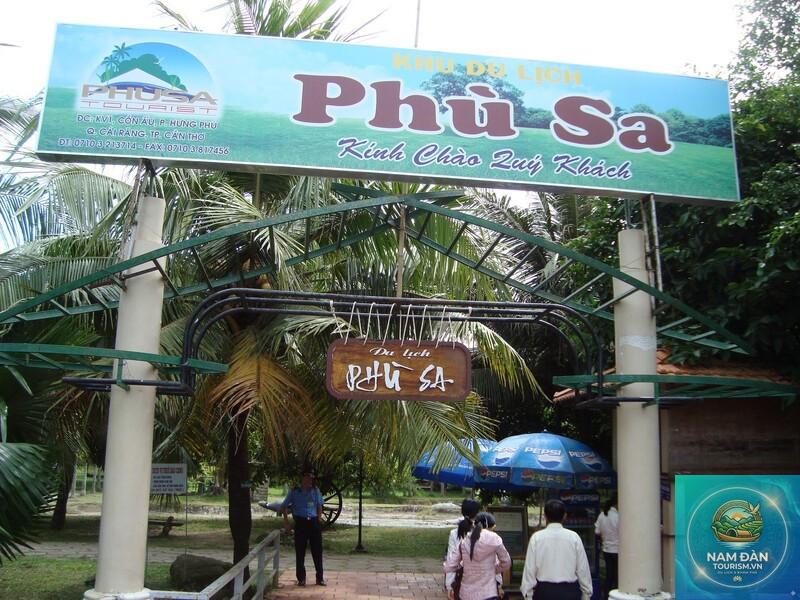 khu du lịch sinh thái phù sa