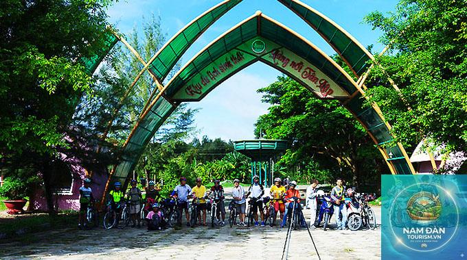 khu du lịch sinh thái tân lập