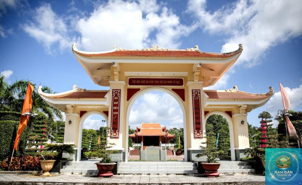 khu tưởng niệm chủ tịch hồ chí minh cà mau