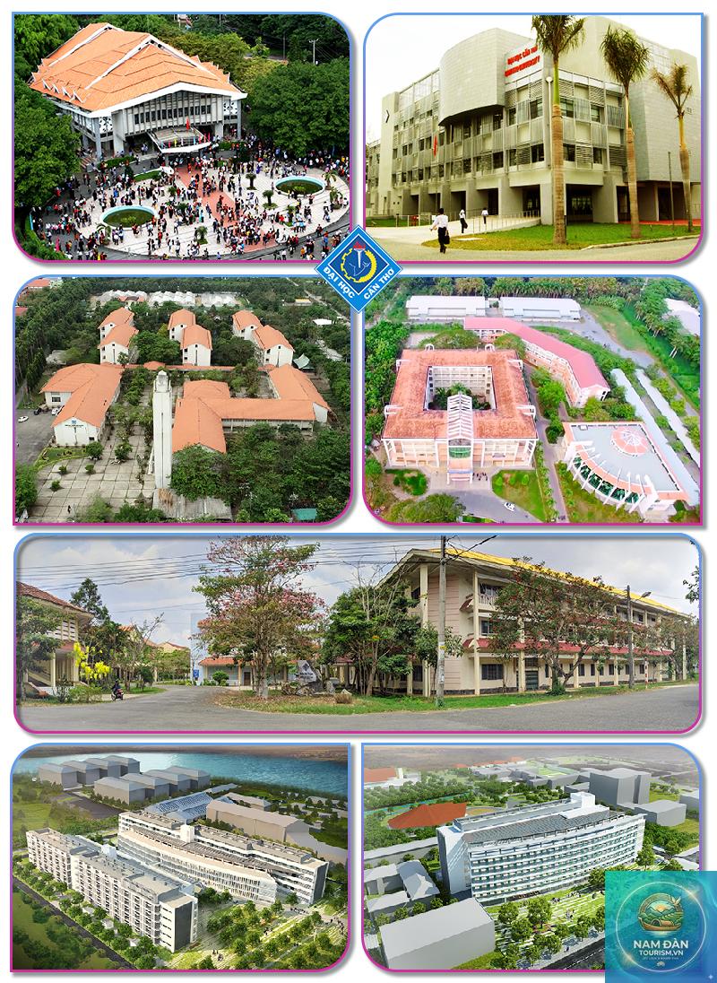 khuôn viên đại học cần thơ - Hình 3