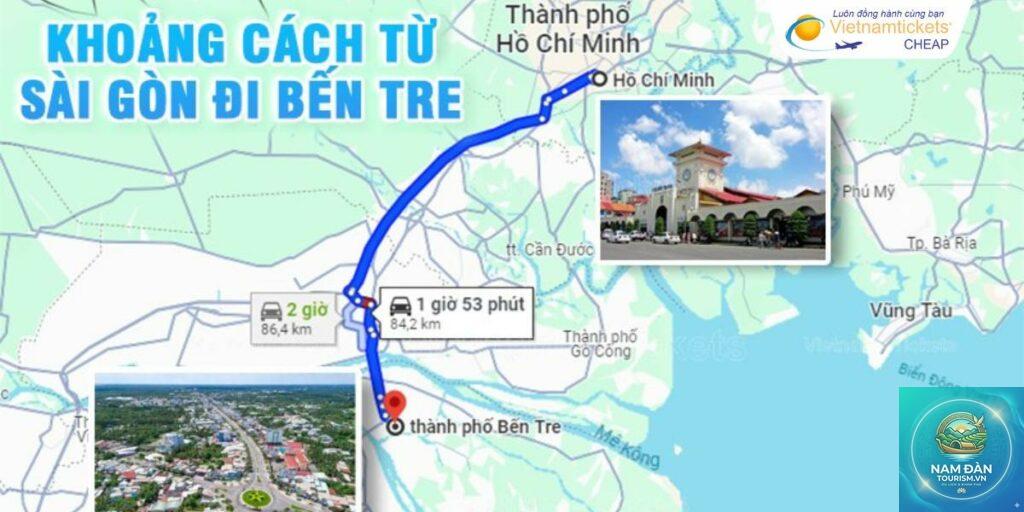 kinh nghiệm đi bến tre từ tphcm