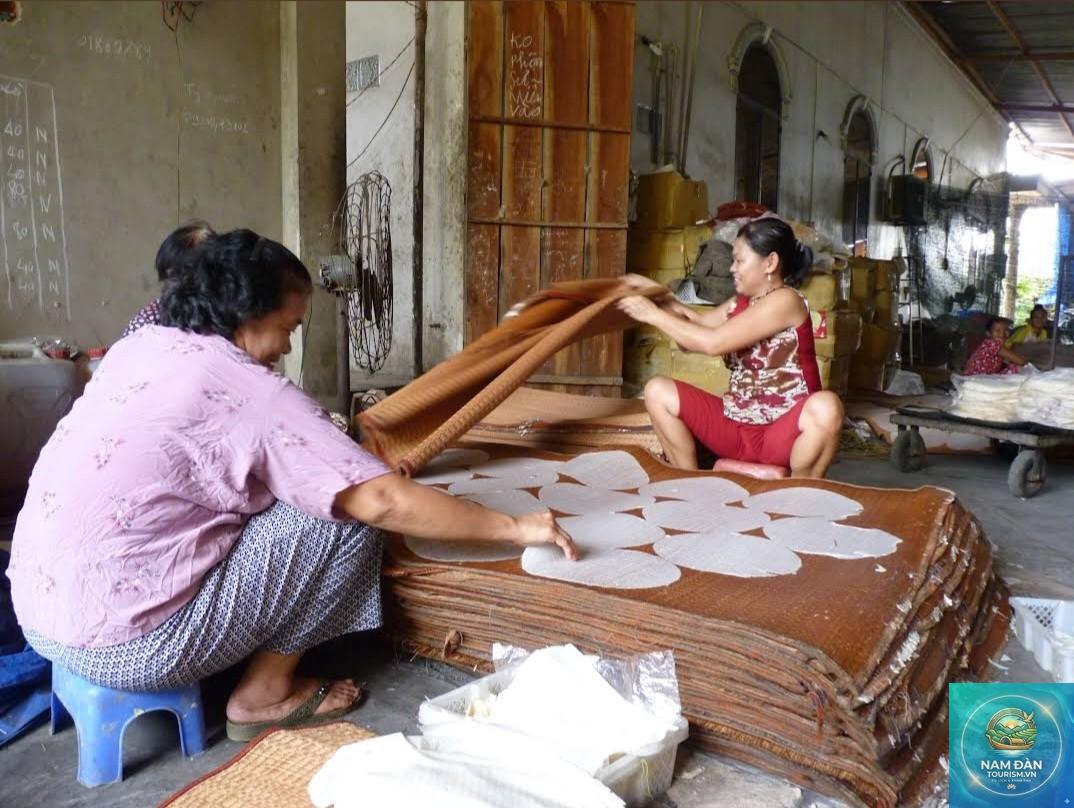 làng nghề bánh phồng sữa - Hình 3