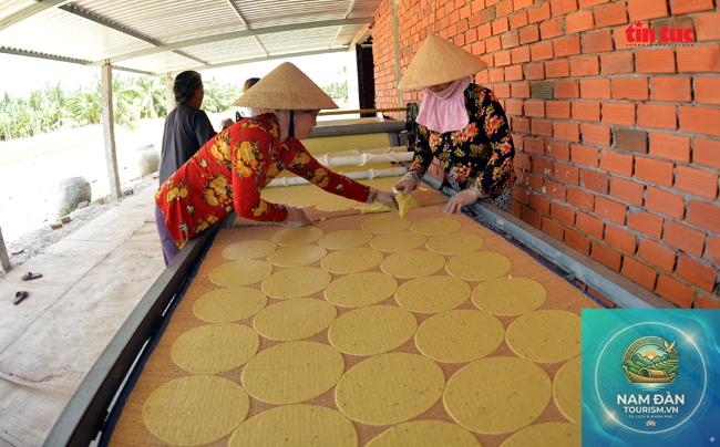 làng nghề bánh phồng sữa - Hình 1