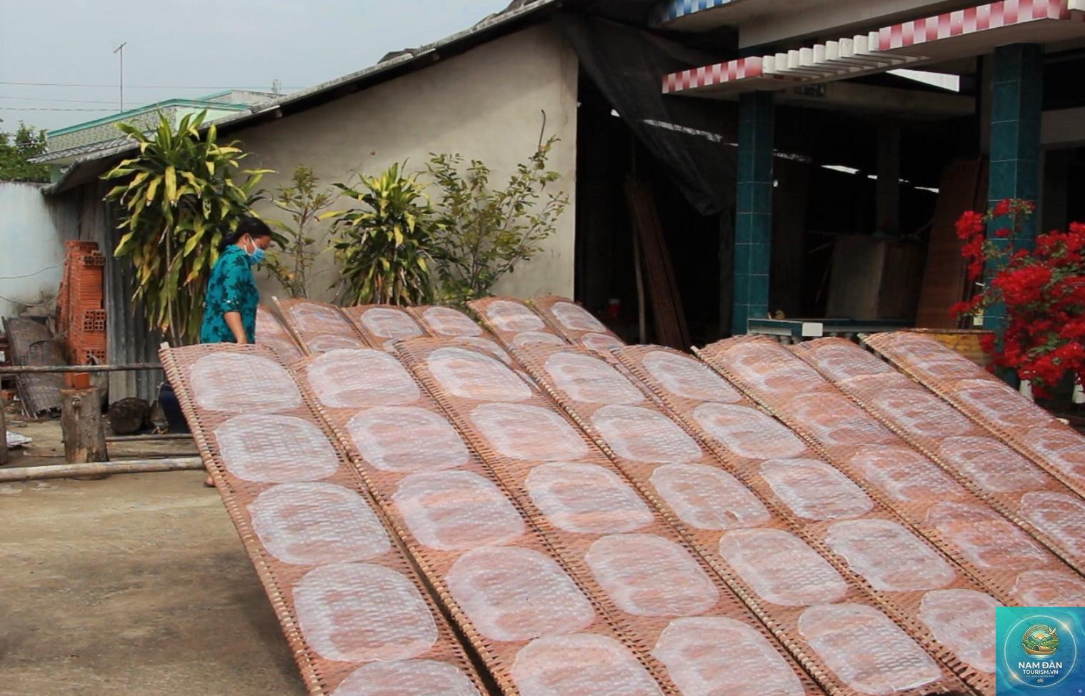 làng nghề bánh tráng nhơn hòa - Hình 1