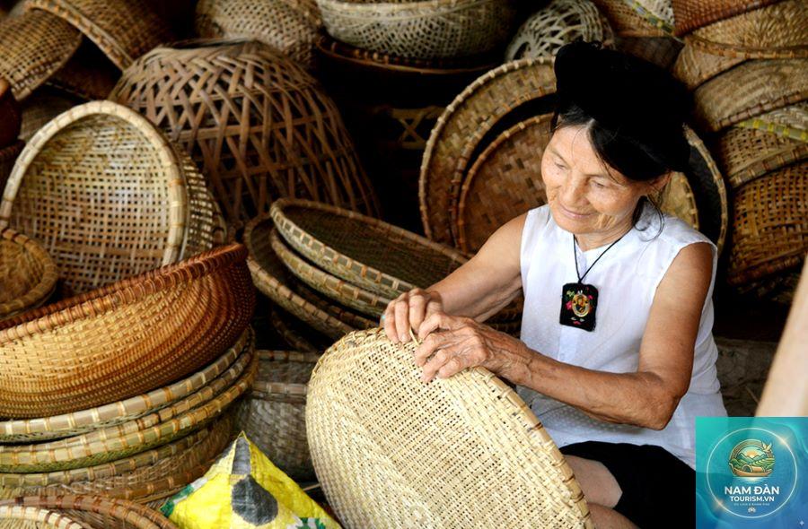 làng nghề đan đát