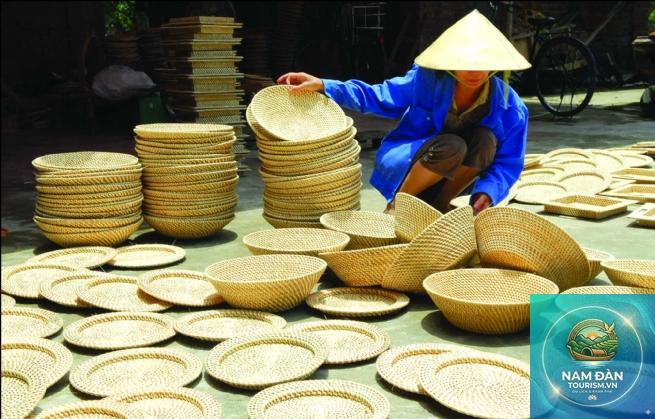 làng nghề đan lát mỹ phong - Hình 2