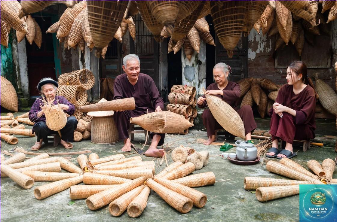 làng nghề đan lát mỹ phong - Hình 5