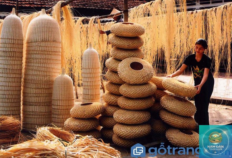 làng nghề đan lát mỹ phong