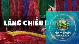 làng nghề dệt chiếu định yên