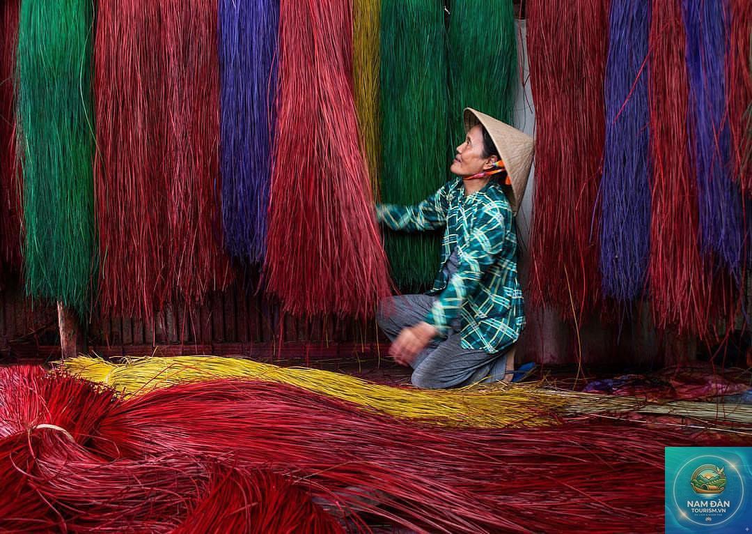 làng nghề dệt chiếu định yên - Hình 4