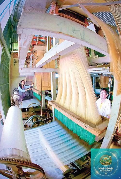 làng nghề dệt lụa tân châu - Hình 3