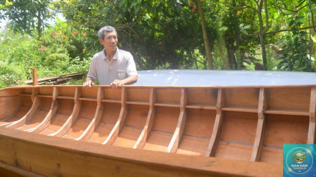 làng nghề đóng ghe xuồng cái bè - Hình 4