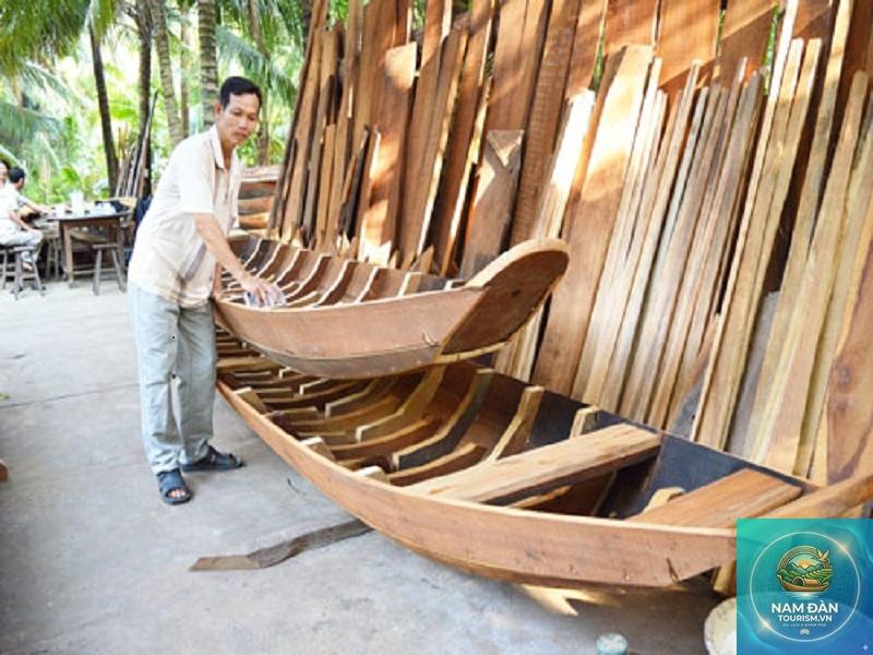 làng nghề đóng ghe xuồng cần thơ - Hình 4
