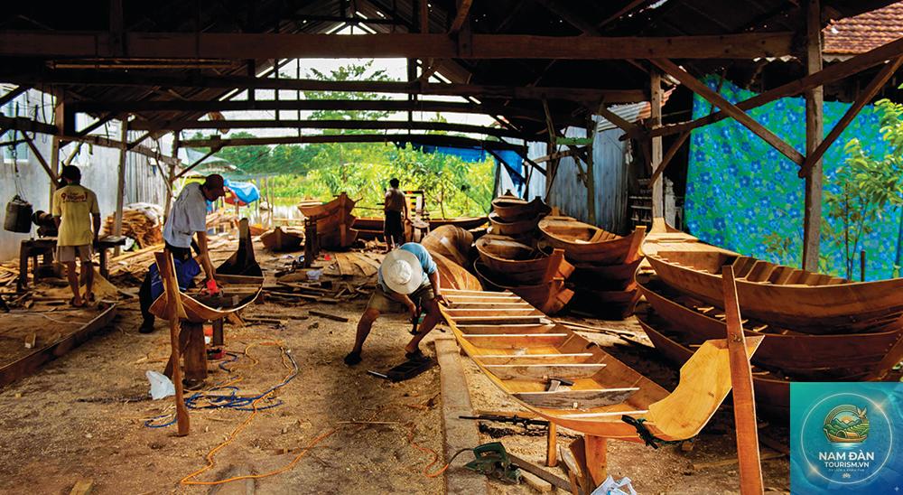 làng nghề đóng xuồng
