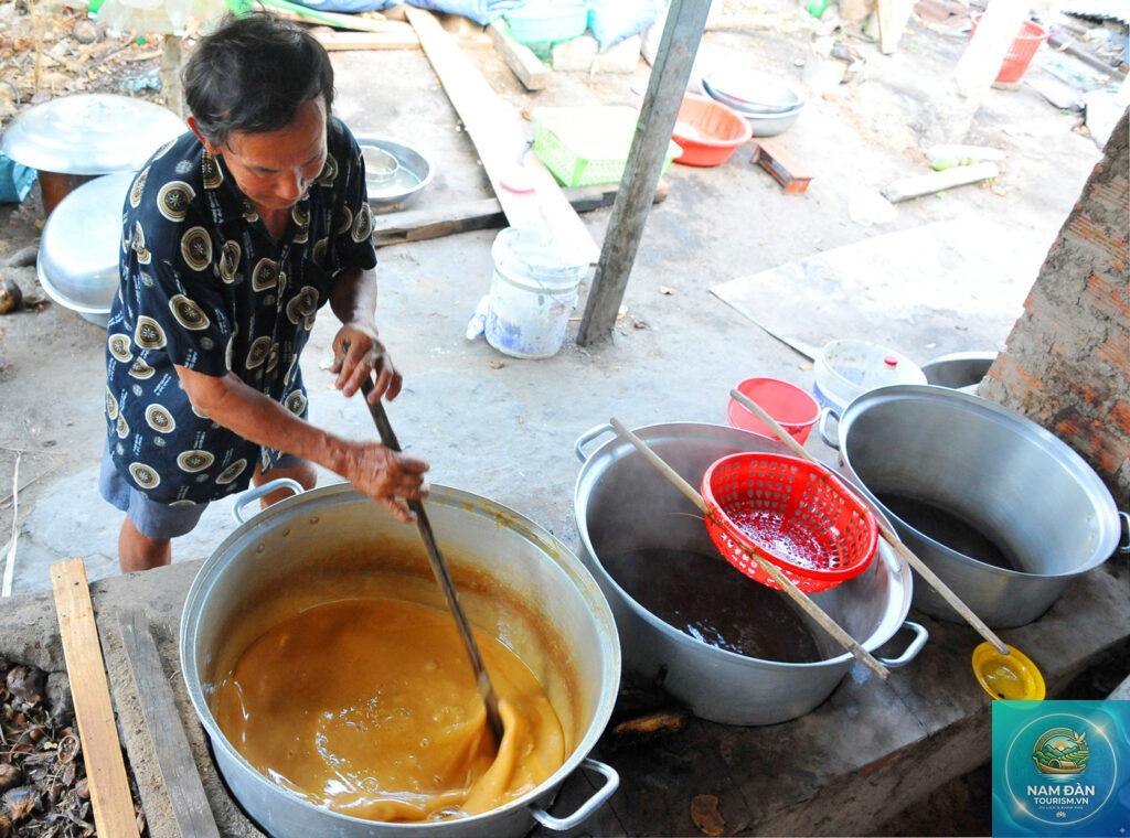 làng nghề đường thốt nốt