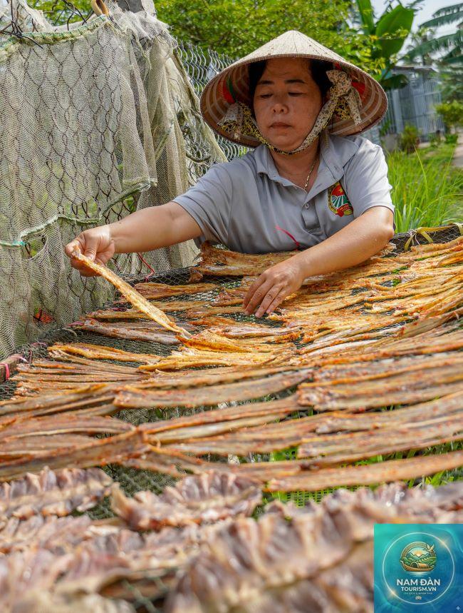 làng nghề khô trần đề - Hình 4
