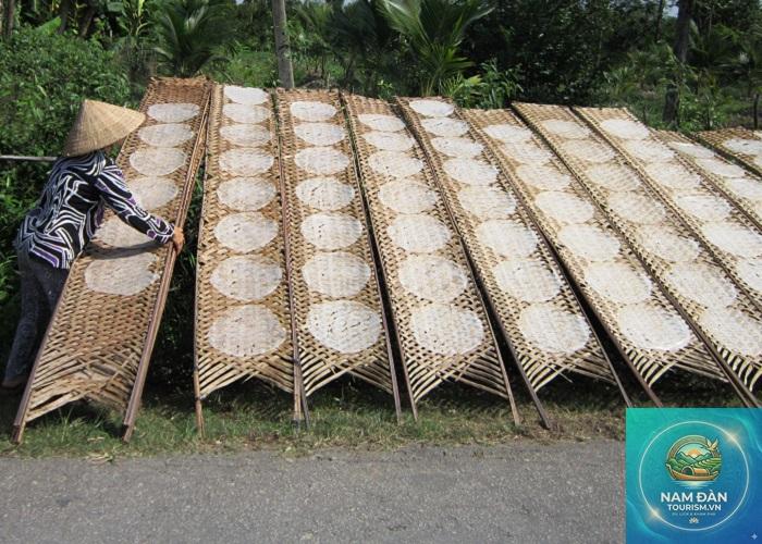làng nghề làm bánh tráng thuận hưng hậu giang - Hình 3