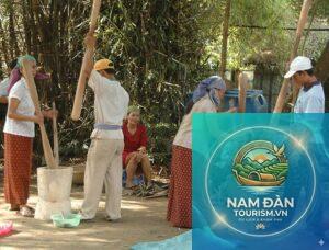 làng nghề làm cốm dẹp