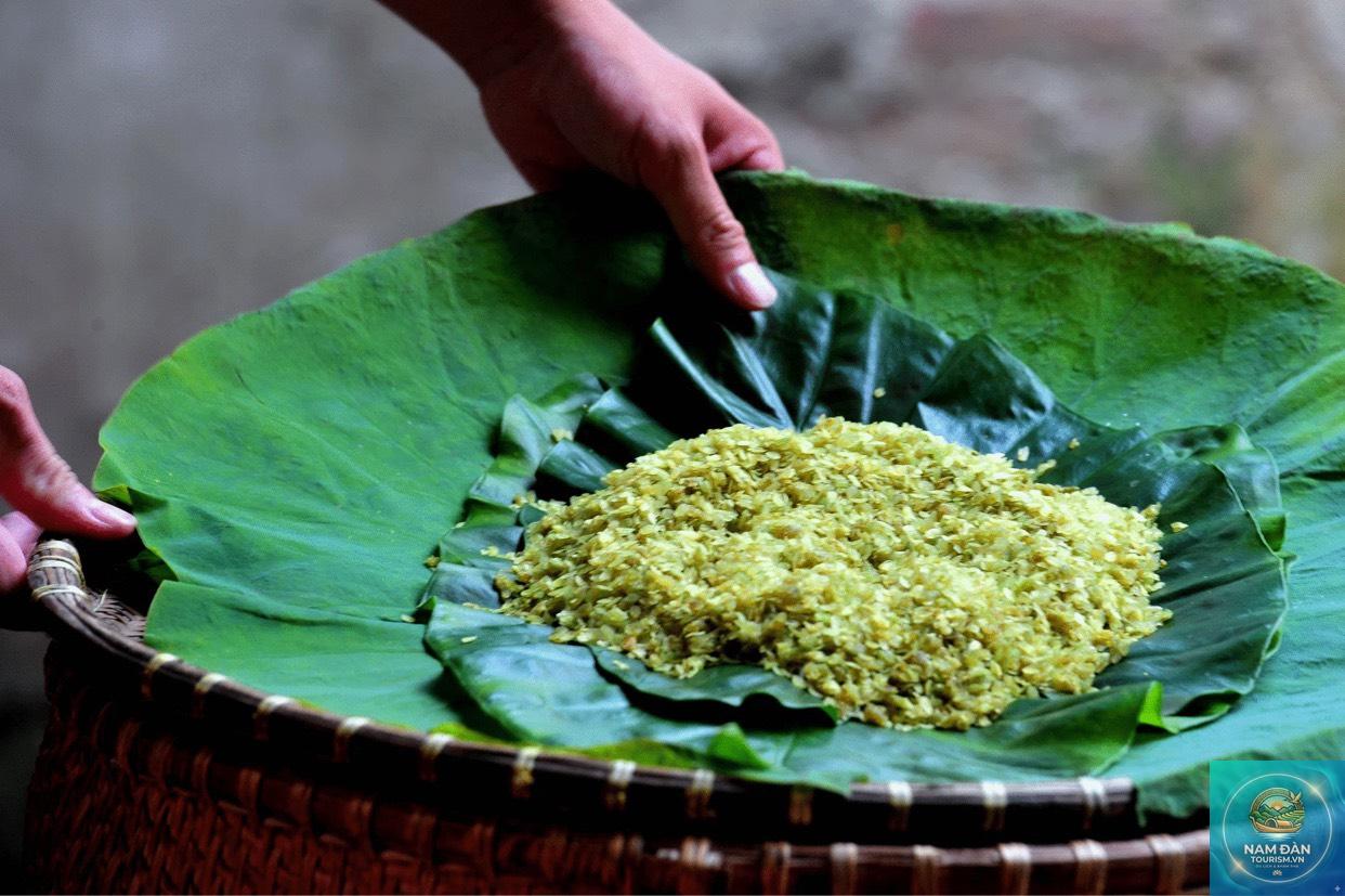 làng nghề làm cốm dẹp - Hình 4