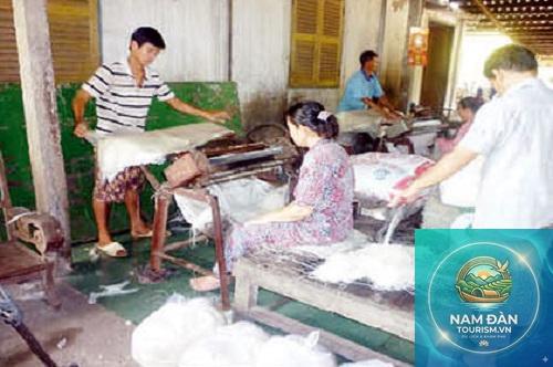 làng nghề làm hủ tiếu mỹ tho
