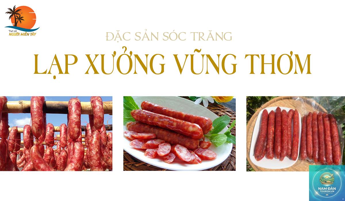 làng nghề lạp xưởng sóc trăng - Hình 2
