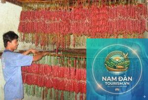 làng nghề lạp xưởng sóc trăng