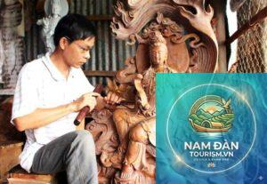 làng nghề mộc chợ thủ