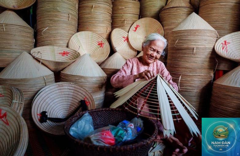 làng nghề nón lá nam đàn - Hình 5