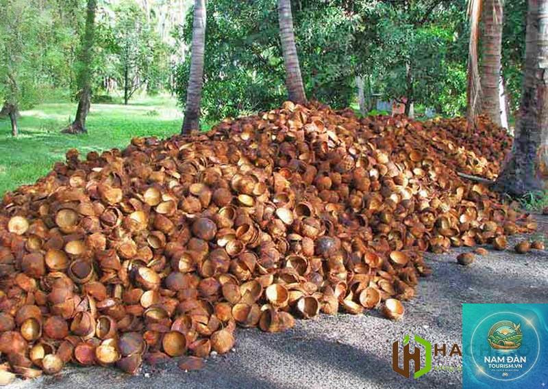 làng nghề than hoạt tính dừa - Hình 1
