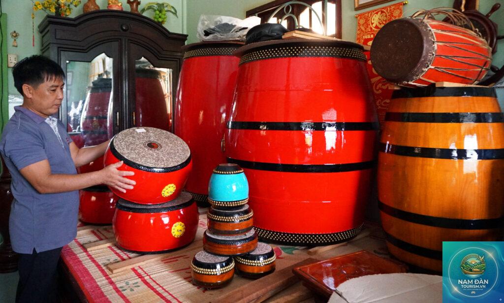 làng nghề trống bình an