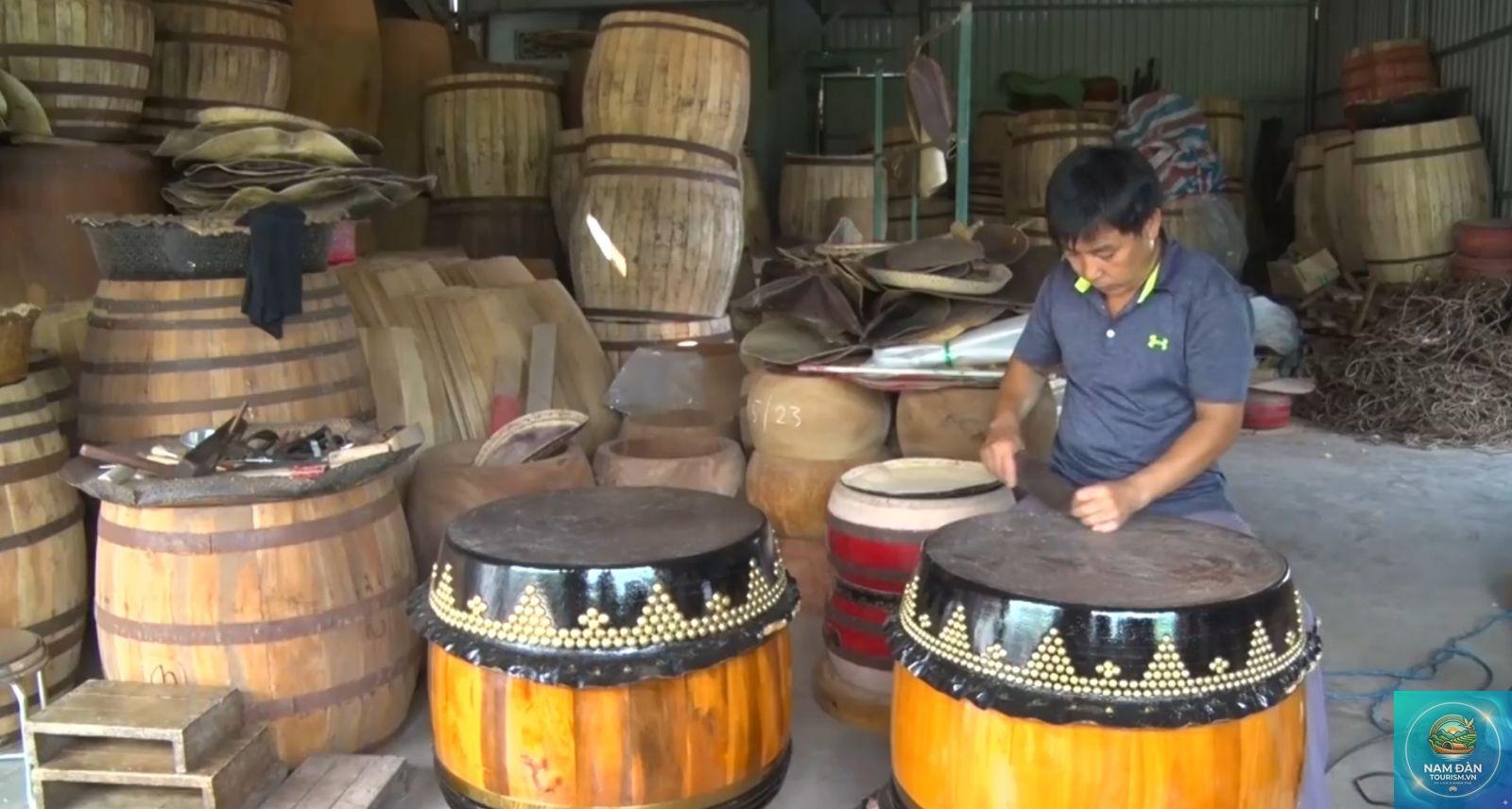 làng nghề trống bình an - Hình 3