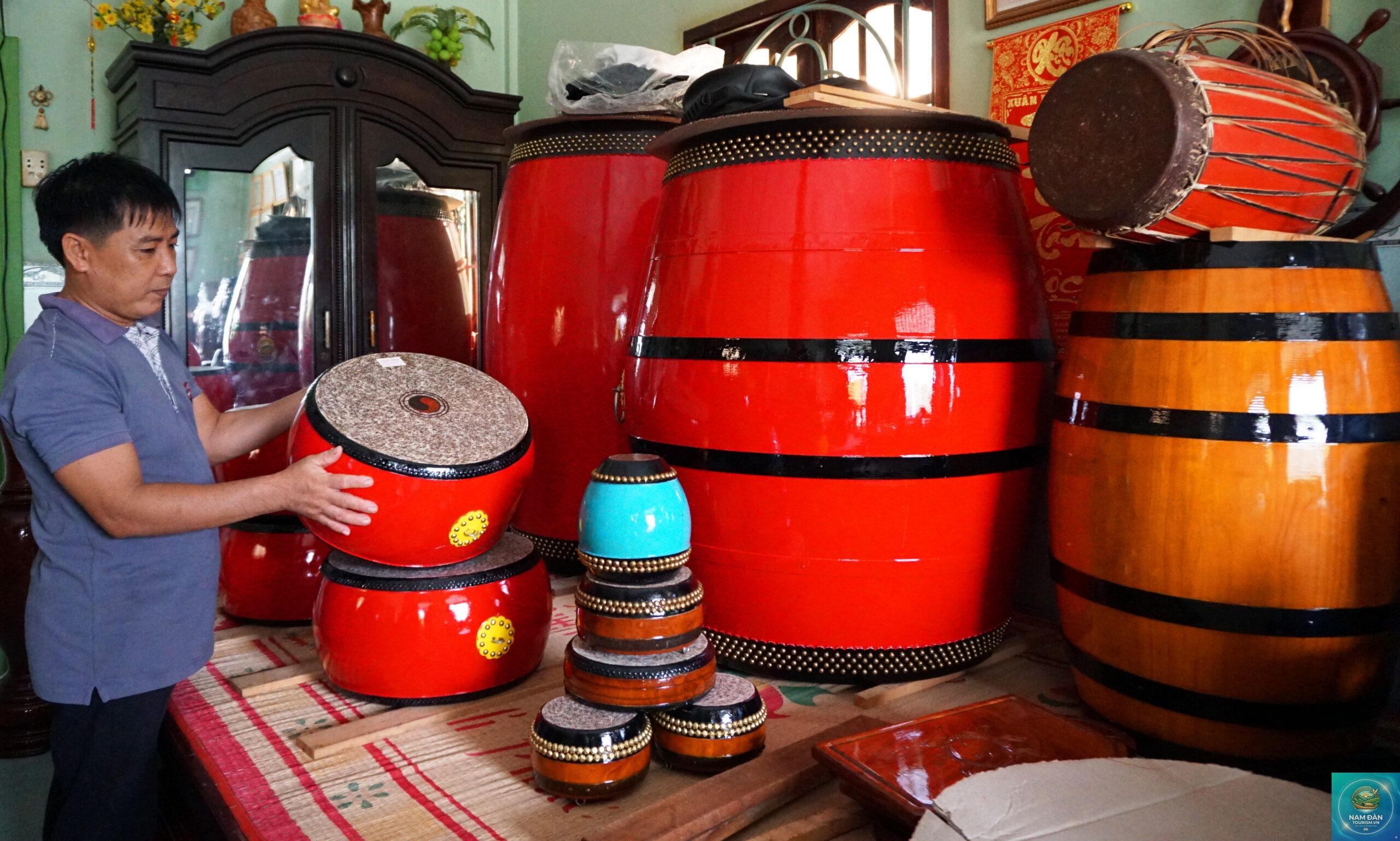 làng nghề trống bình an - Hình 1
