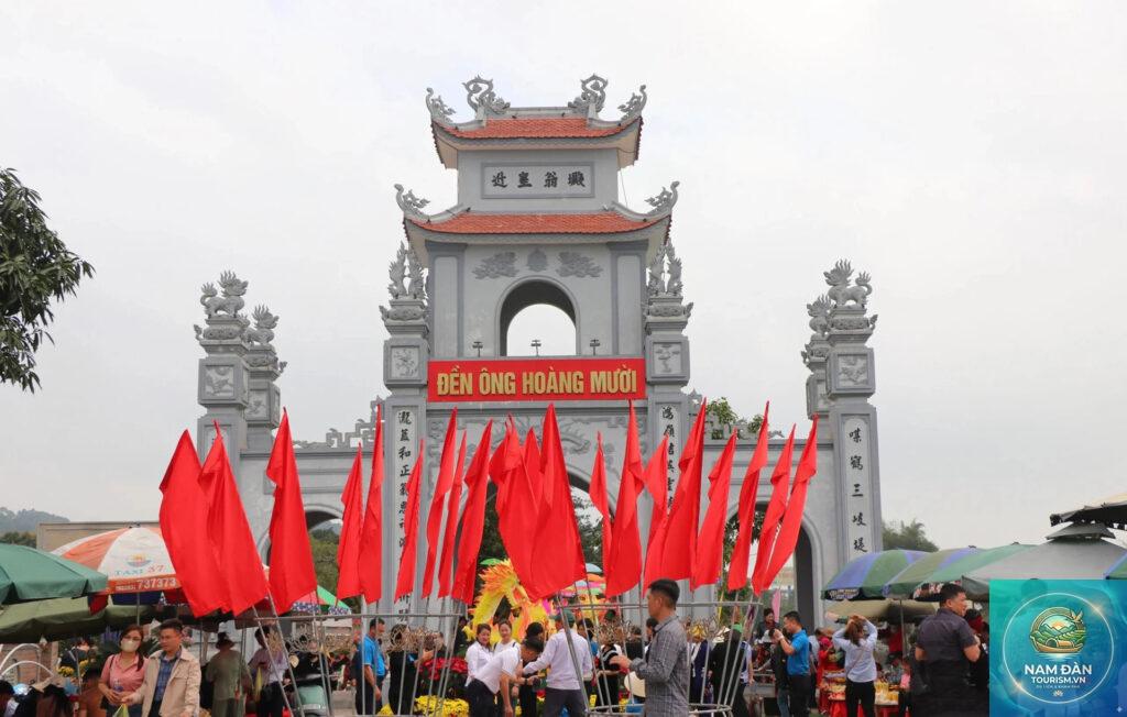 lễ hội đền ông hoàng mười nghệ an