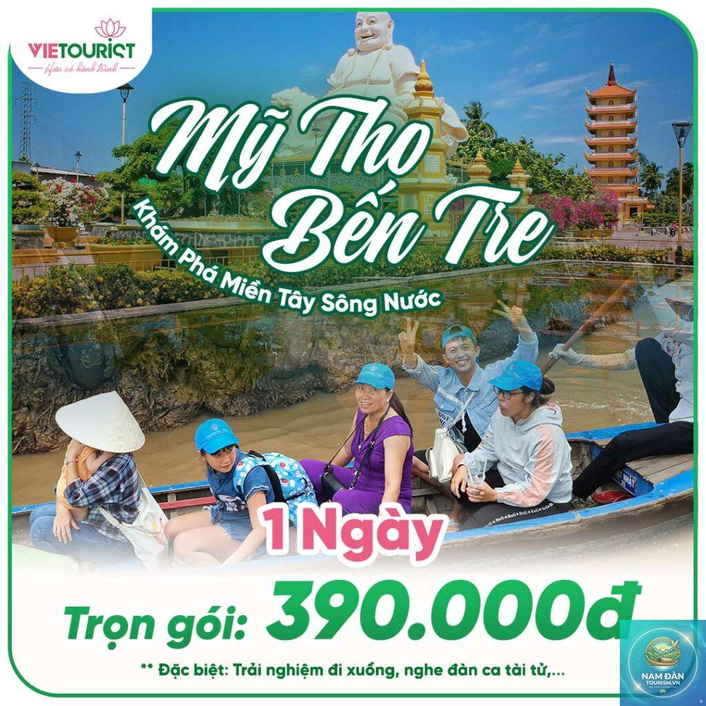 lịch trình du lịch bến tre 1 ngày