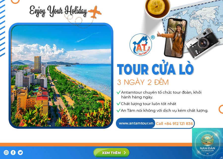 lịch trình du lịch cửa lò 3 ngày 2 đêm