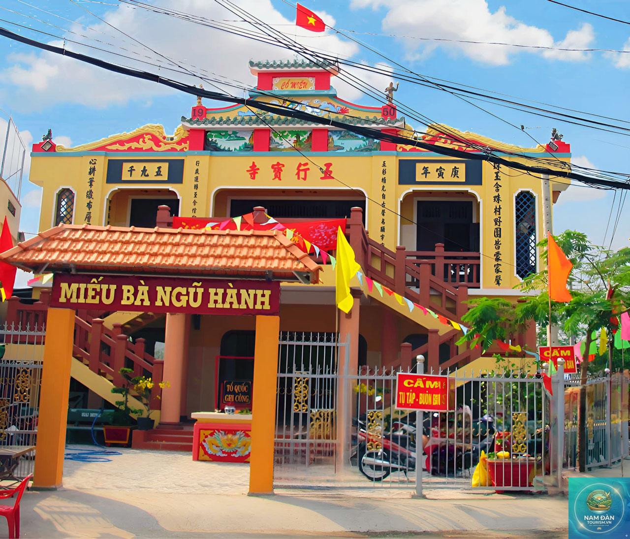 miếu bà ngũ hành bến tre - Hình 2