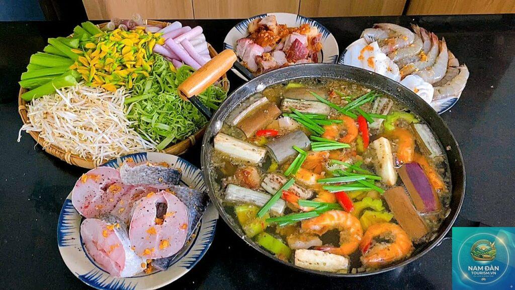 món ngon miền tây ở long an