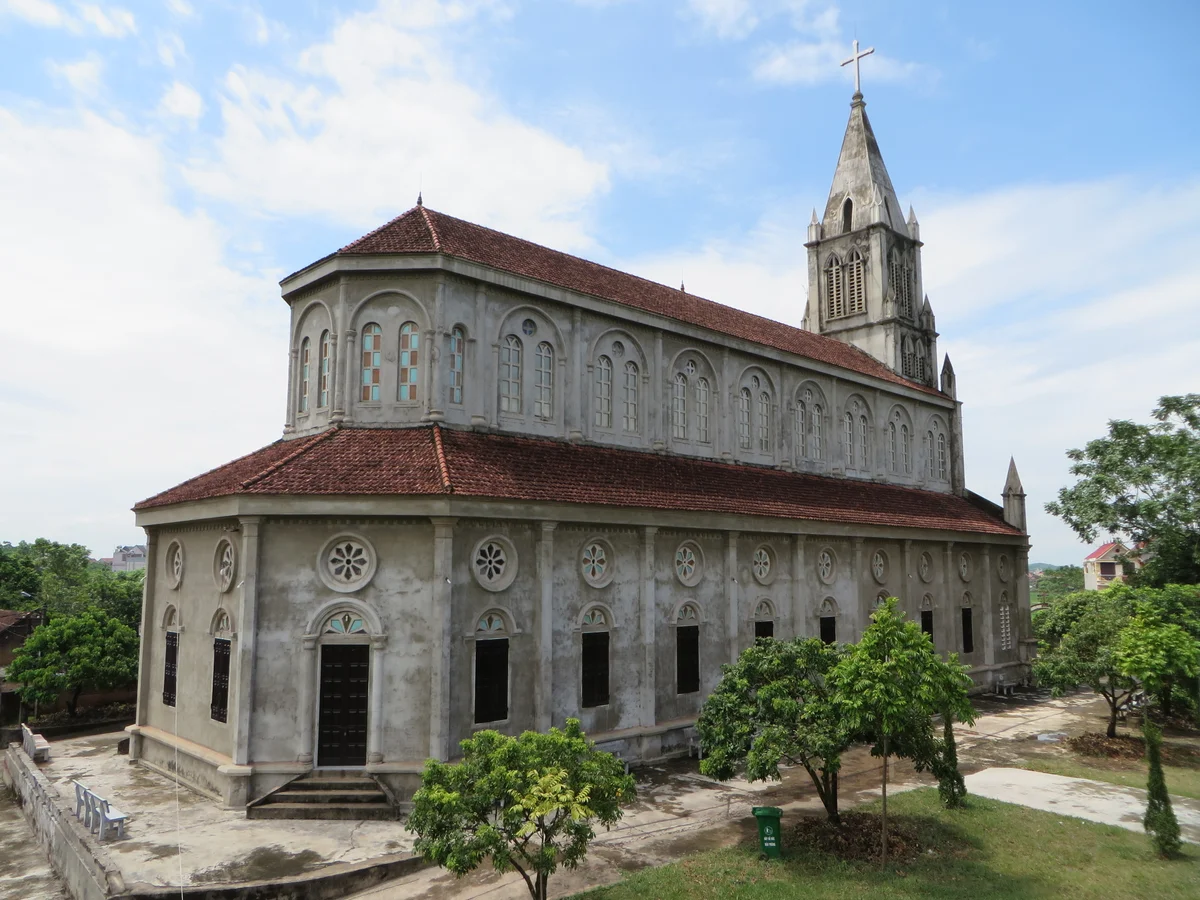 nhà thờ tân an - Hình 2