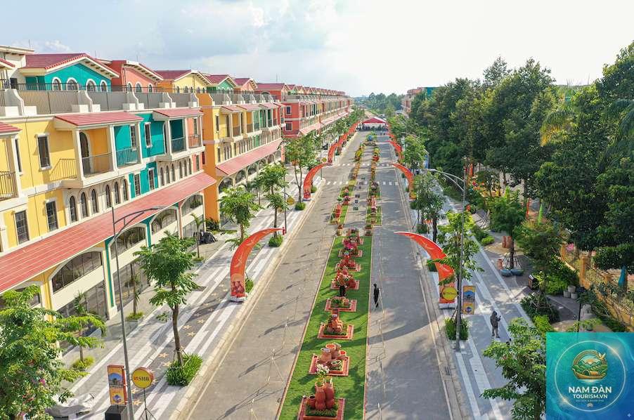 phố đi bộ vĩnh long