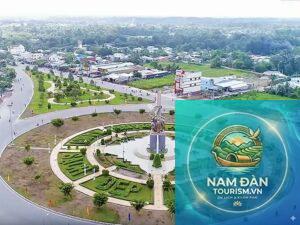 quảng trường trung tâm trà vinh